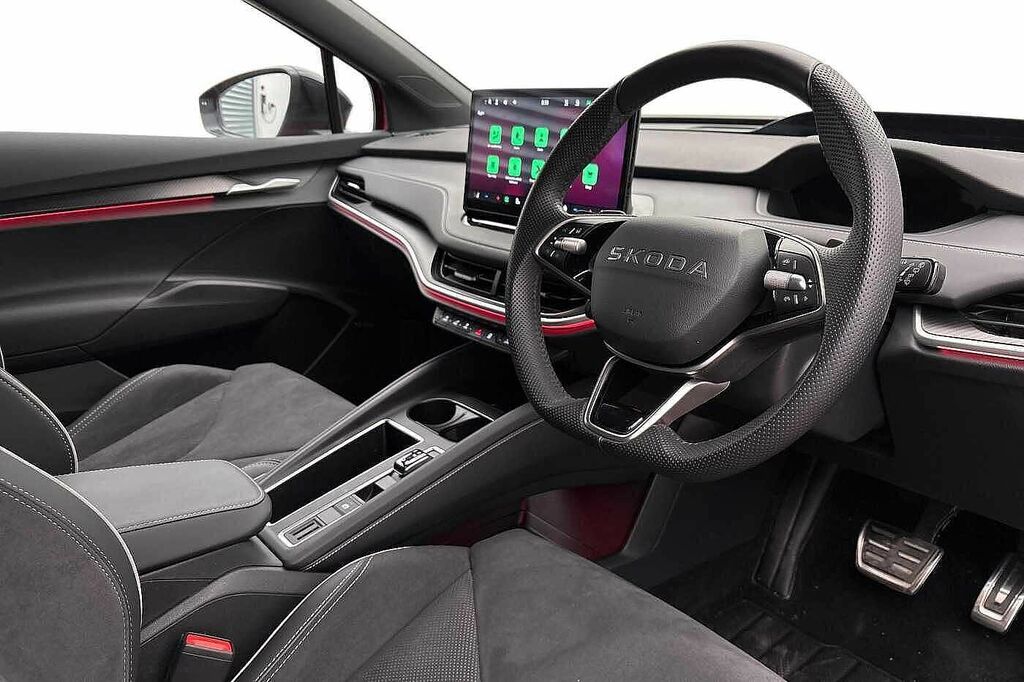 Skoda Elroq 210Kw 85 Sportline 82Kwh Red #6