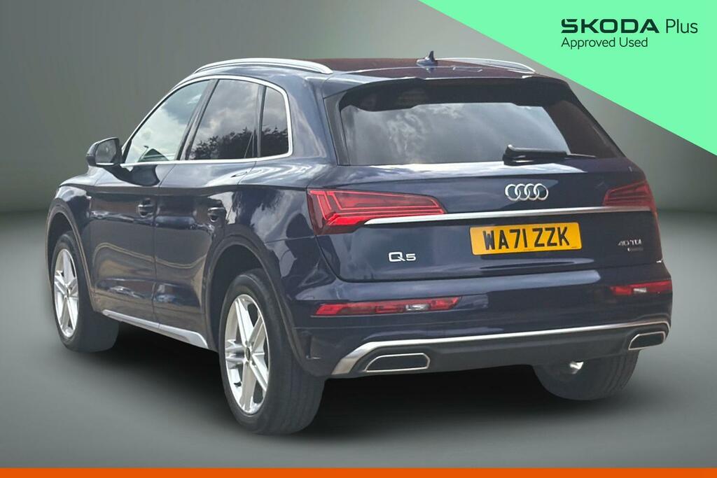 Audi Q5 2.0 Tdi 40 S Line Suv S Tronic Quattro Blue #3