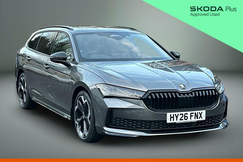Skoda Superb 2.0 Tsi Sportline Estate Dsg 4Wd Euro 6 Grey