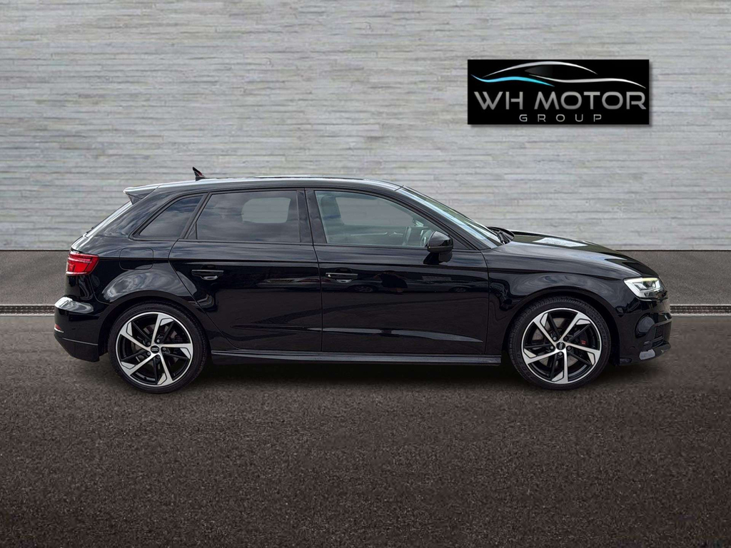 Audi S3 Sportback Tfsi Black Edition Quattro 4Wd SW68GZR Black #3