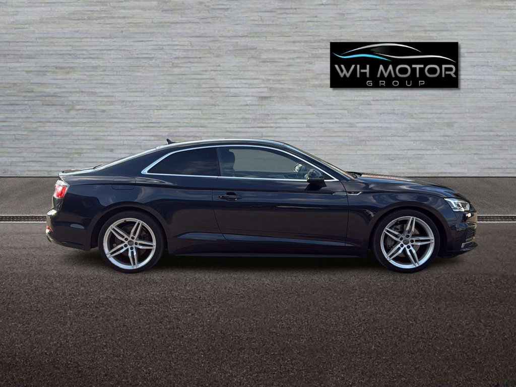 Audi A5 S Line Tfsi Quattro 4Wd Blue #4