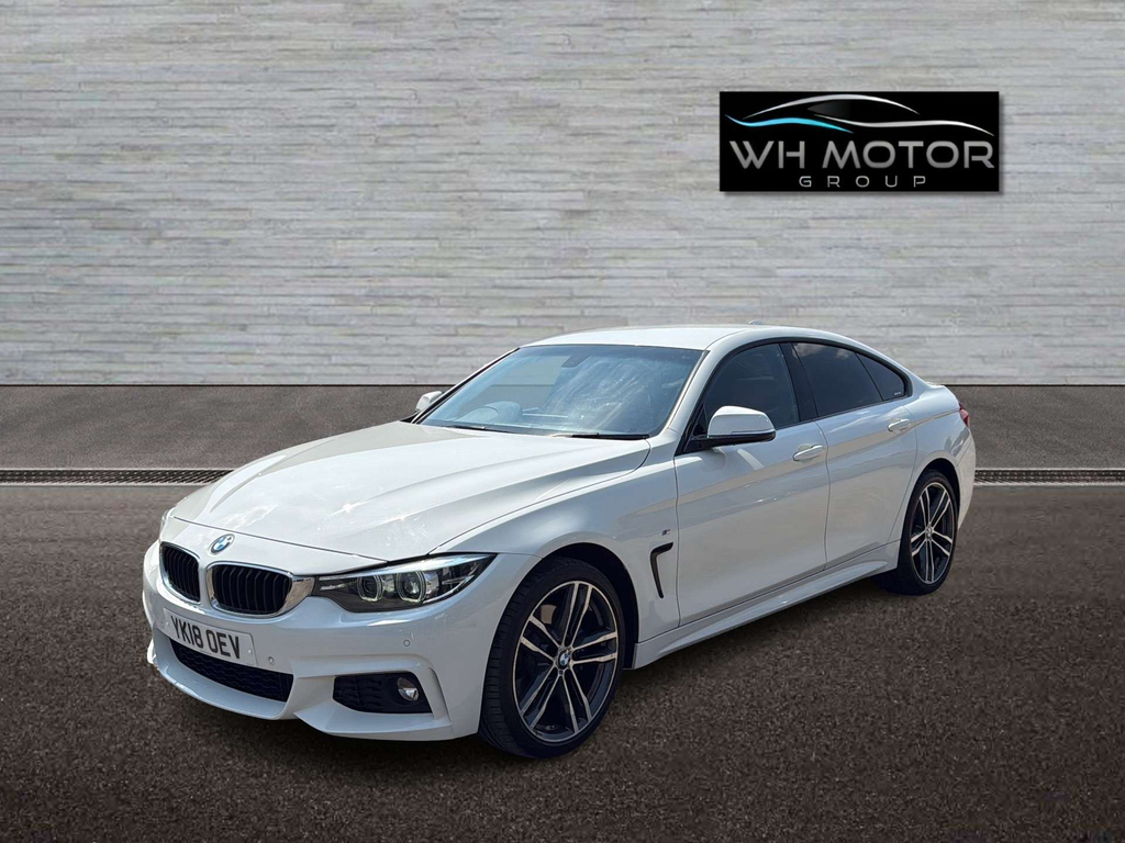 BMW 4 Series Gran Coupe 2.0 420I M Sport Coupe Euro 6 Ss White #13