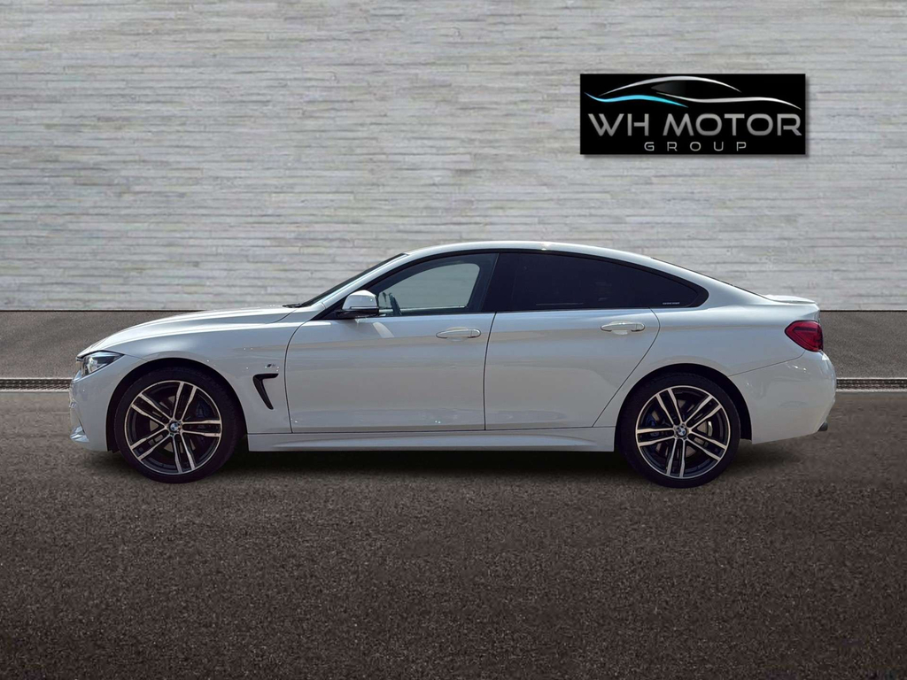 BMW 4 Series Gran Coupe 2.0 420I M Sport Coupe Euro 6 Ss White #12