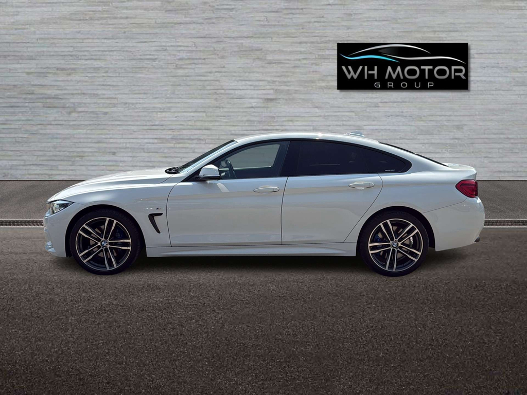 BMW 4 Series Gran Coupe 2.0 420I M Sport Coupe Euro 6 Ss White #11