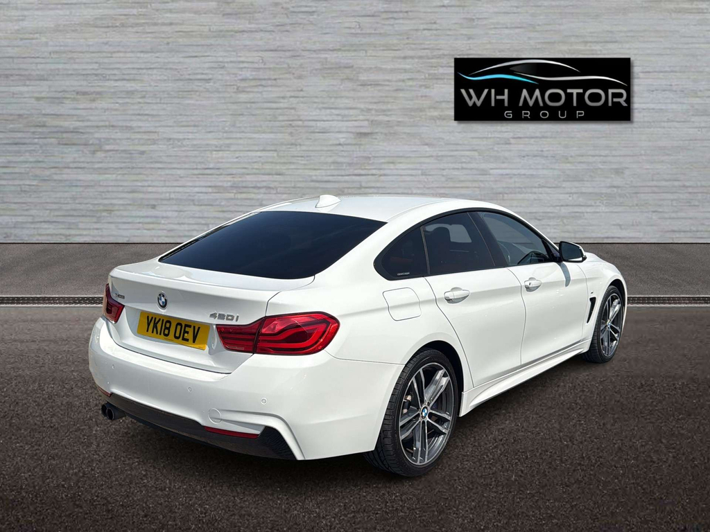BMW 4 Series Gran Coupe Xdrive Gran Coupe M Sport 4Wd White #5