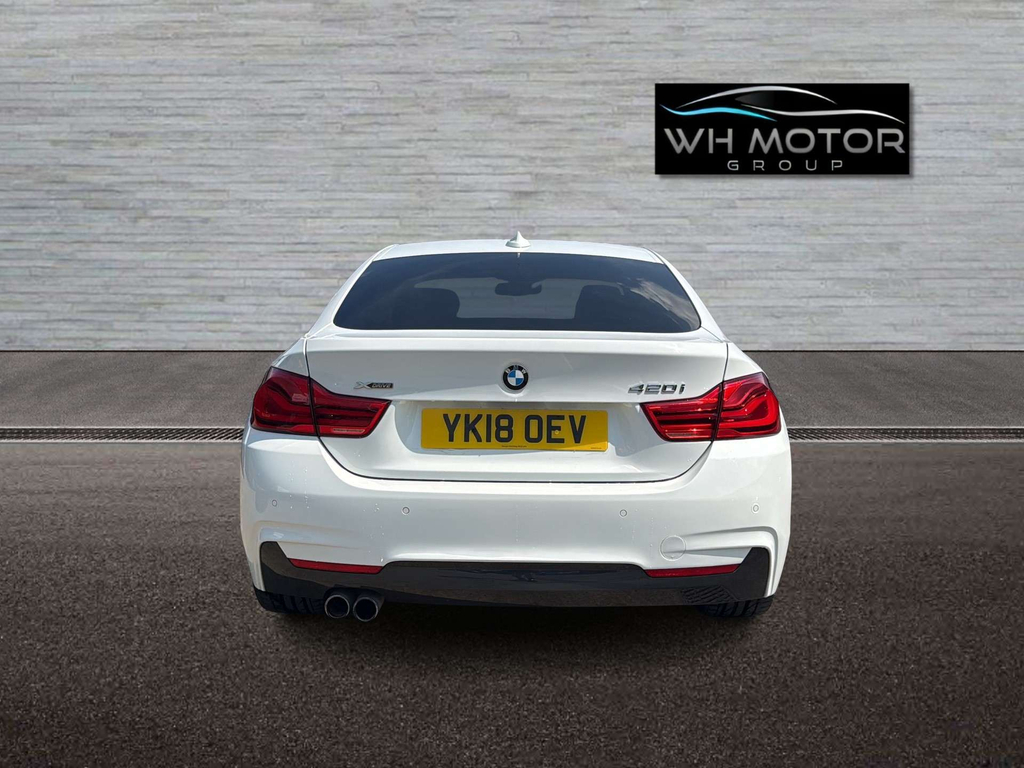 BMW 4 Series Gran Coupe 2.0 420I M Sport Coupe Euro 6 Ss White #8