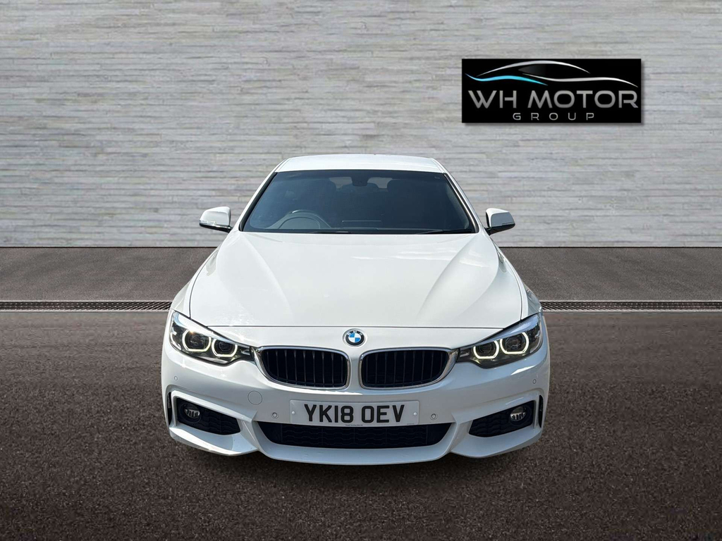 BMW 4 Series Gran Coupe 2.0 420I M Sport Coupe Euro 6 Ss White #15
