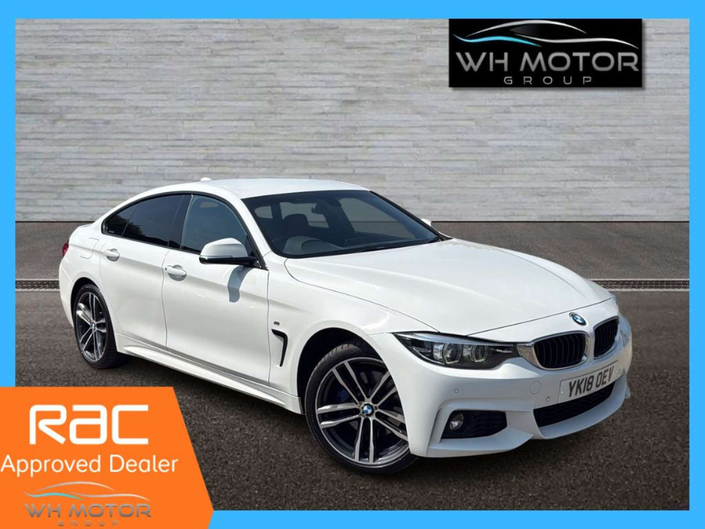 BMW 4 Series Gran Coupe Xdrive Gran Coupe M Sport 4Wd White