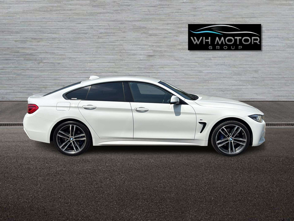 BMW 4 Series Gran Coupe Xdrive Gran Coupe M Sport 4Wd White #3