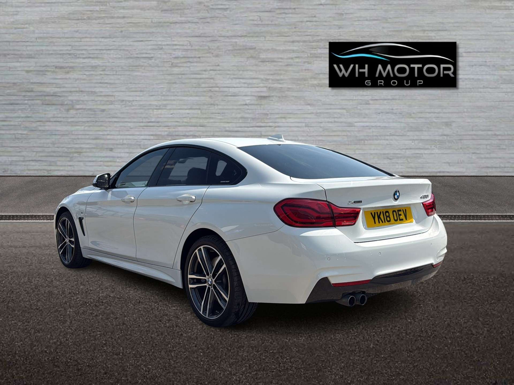 BMW 4 Series Gran Coupe 2.0 420I M Sport Coupe Euro 6 Ss White #10