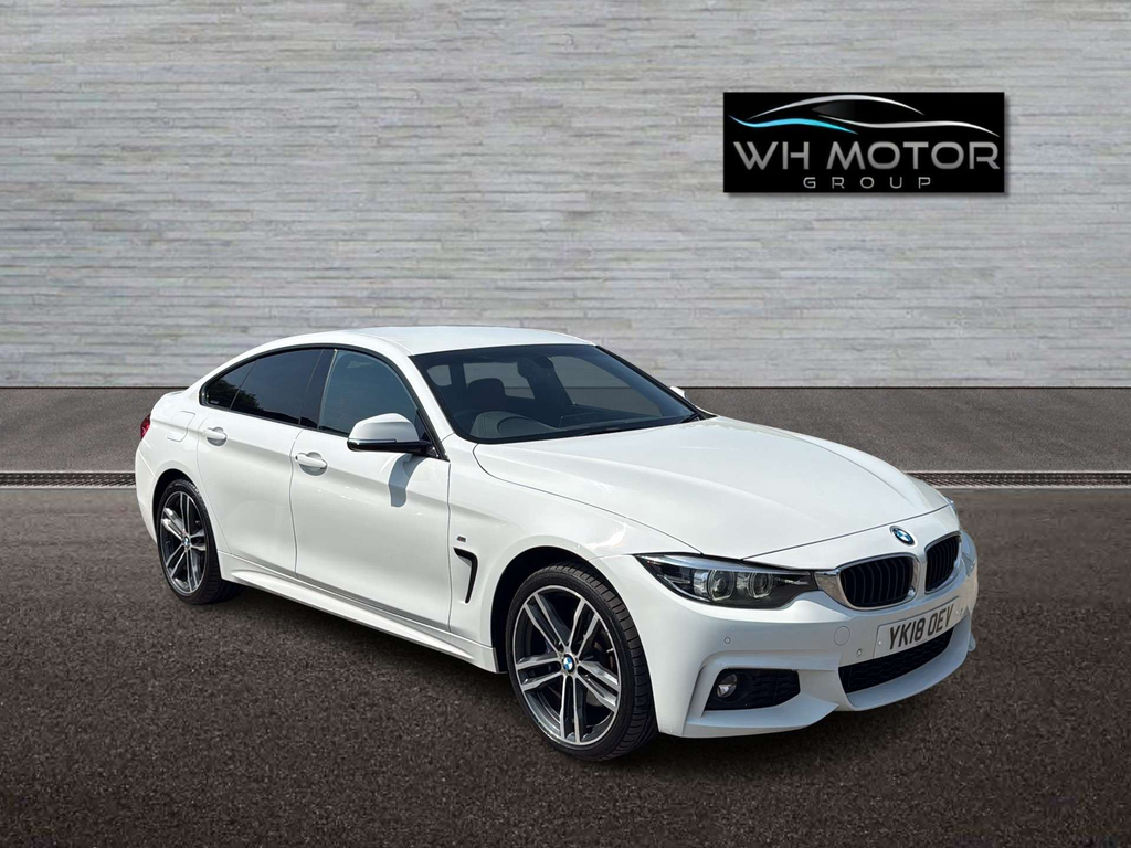 BMW 4 Series Gran Coupe Xdrive Gran Coupe M Sport 4Wd White #2