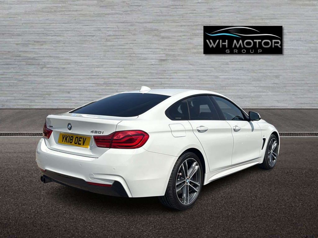 BMW 4 Series Gran Coupe Xdrive Gran Coupe M Sport 4Wd White #6