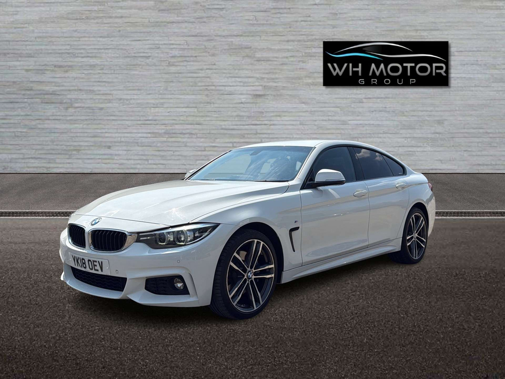 BMW 4 Series Gran Coupe 2.0 420I M Sport Coupe Euro 6 Ss White #14