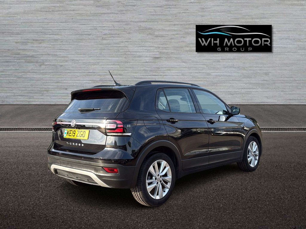 Volkswagen T-Cross Se Tsi Black #6