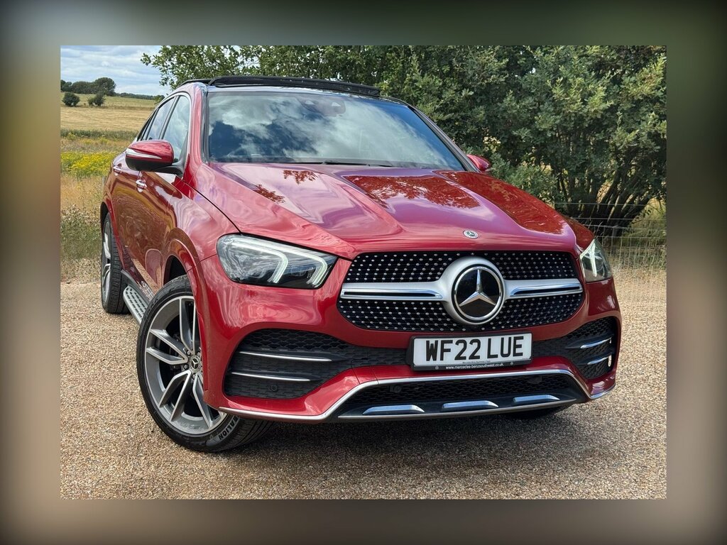 Mercedes-Benz GLE Coupe 2.0 Gle350de 31.2Kwh Amg Line Premium Plus Coupe Red