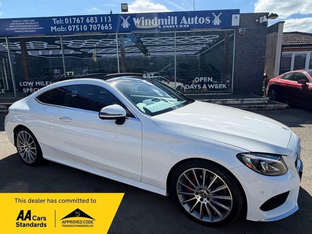 Mercedes-Benz C Class C220d Amg Line Premium White
