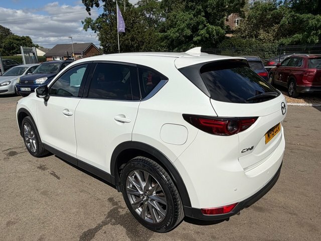Mazda CX-5 Skyactiv-g Sport Nav Suv MP19LZX White #4