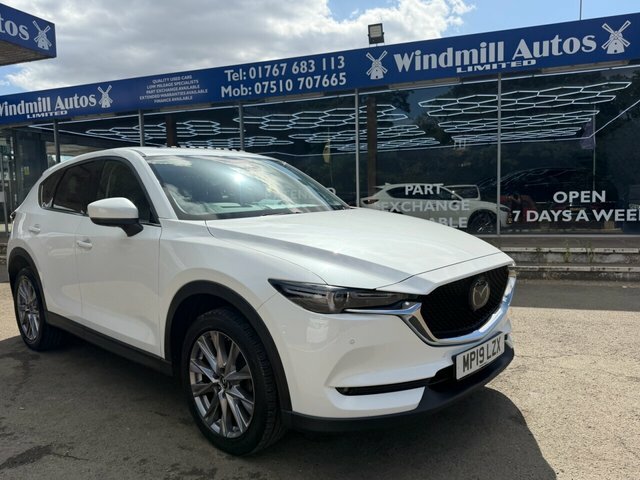 Mazda CX-5 Skyactiv-g Sport Nav Suv MP19LZX White #2