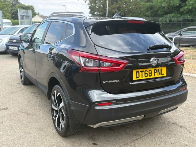 Nissan Qashqai Dig-t Tekna Suv DT68PNL Black #6