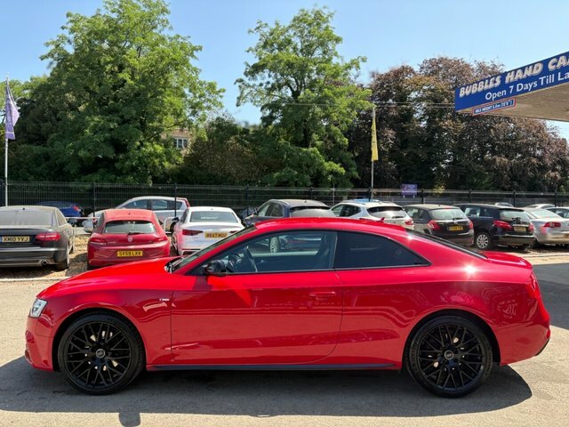 Audi A5 Tfsi Black Edition Plus Red #4