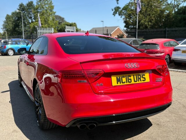 Audi A5 Tfsi Black Edition Plus Red #5