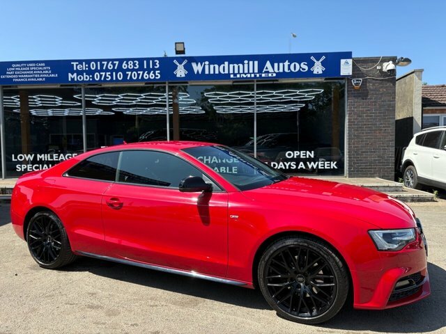 Audi A5 Tfsi Black Edition Plus Red