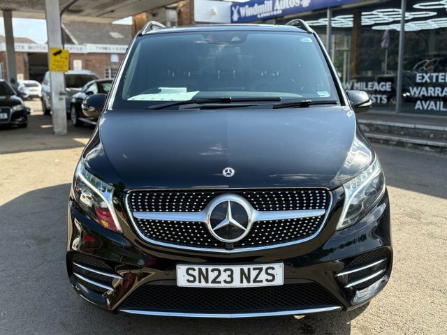 Mercedes-Benz V Class V300d Amg Line Mpv Black #3