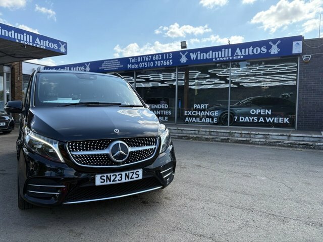Mercedes-Benz V Class V300d Amg Line Mpv Black #2