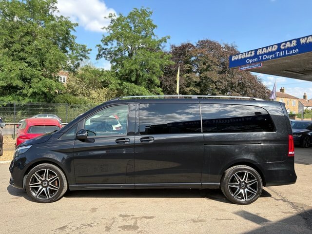 Mercedes-Benz V Class V300d Amg Line Mpv Black #5