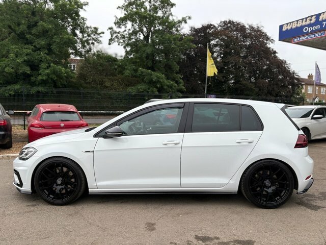 Volkswagen Golf Tsi R Hatchback VO18XYK White #5