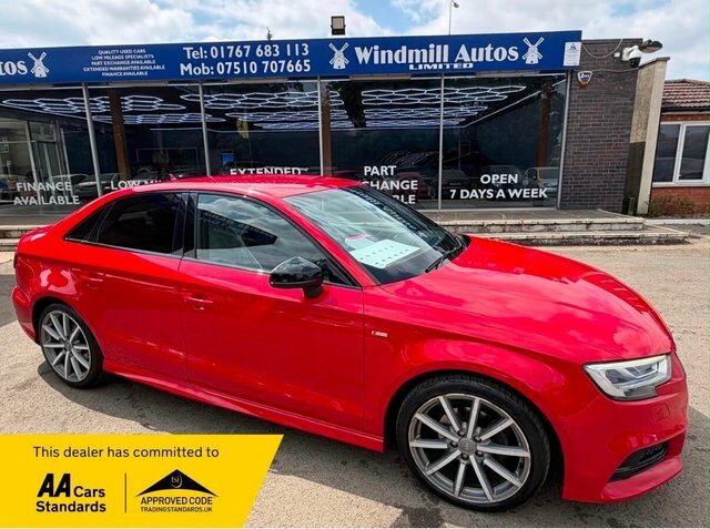 Audi A3 Tfsi Cod Black Edition Red