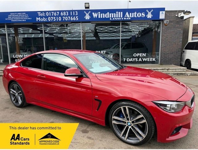 BMW 4 Series 420I Gpf M Sport Red