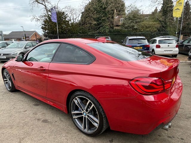 BMW 4 Series 420I Gpf M Sport Red #4