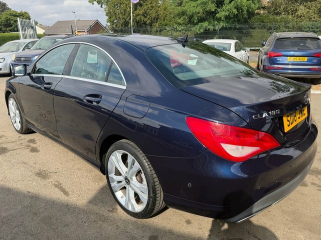 Mercedes-Benz CLA Class Cla180 Sport Coupe Blue #3
