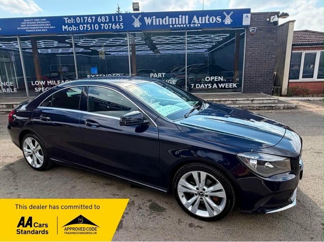 Mercedes-Benz CLA Class Cla180 Sport Coupe Blue
