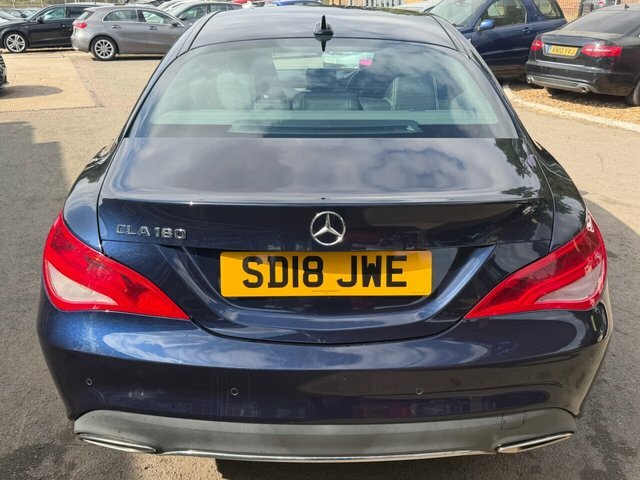 Mercedes-Benz CLA Class Cla180 Sport Coupe Blue #6