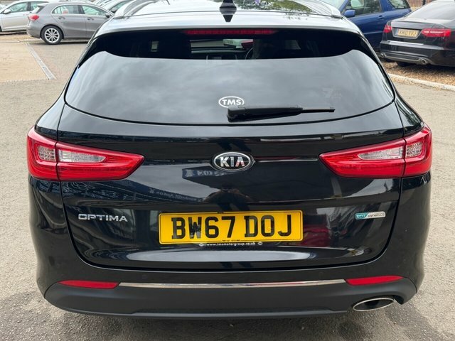 Kia Optima Crdi 3 Sportswagon Black #6