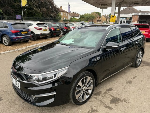 Kia Optima Crdi 3 Sportswagon Black #2