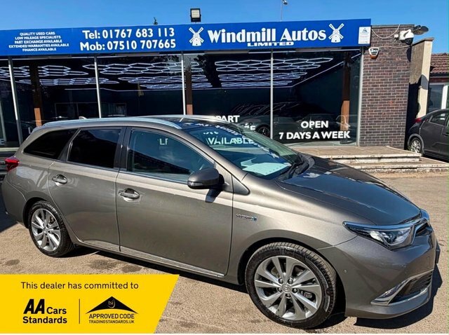 Toyota Auris Vvt-h Excel Touring Sports SN18YKV Brown