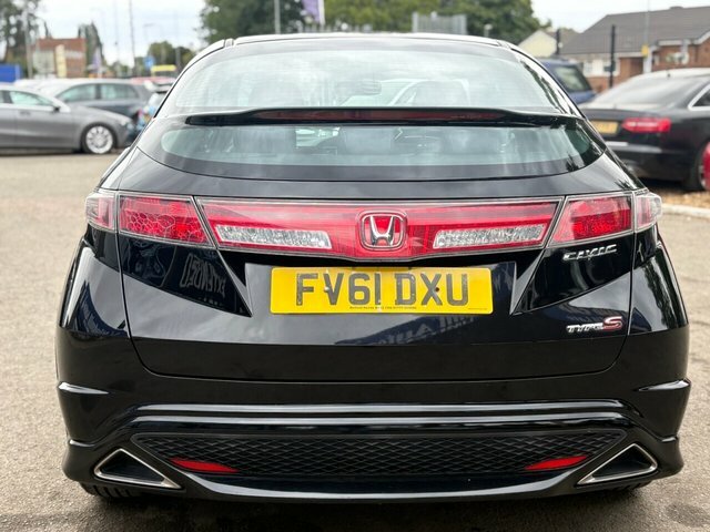 Honda Civic I-vtec Type S Hatchback Black #6