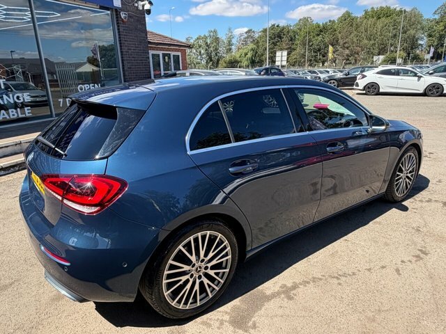 Mercedes-Benz A Class A180d Sport Executive Hatchback SN72UEJ Blue #5