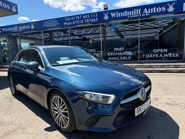 Mercedes-Benz A Class A180d Sport Executive Hatchback SN72UEJ Blue #2