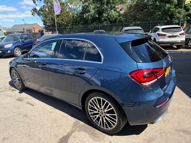 Mercedes-Benz A Class A180d Sport Executive Hatchback SN72UEJ Blue #4