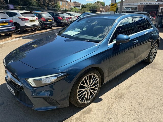 Mercedes-Benz A Class A180d Sport Executive Hatchback SN72UEJ Blue #3