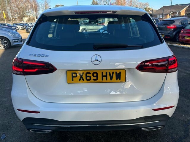 Mercedes-Benz B Class B200d Sport Mpv White #5