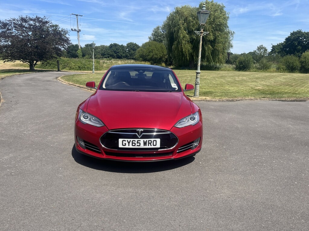 Tesla Model S 85 Red #4