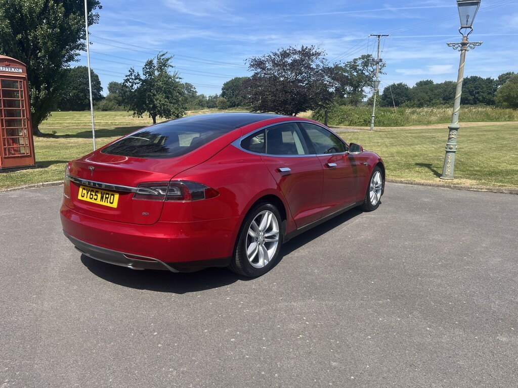 Tesla Model S 85 Red #3