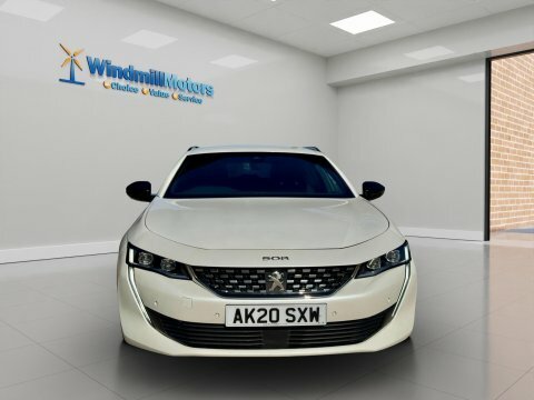 Peugeot 508 1.5 Bluehdi Gt White #4