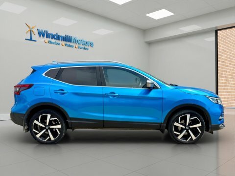 Nissan Qashqai 1.5 Dci Tekna GF67XWC Blue #4