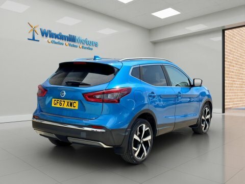 Nissan Qashqai 1.5 Dci Tekna GF67XWC Blue #6